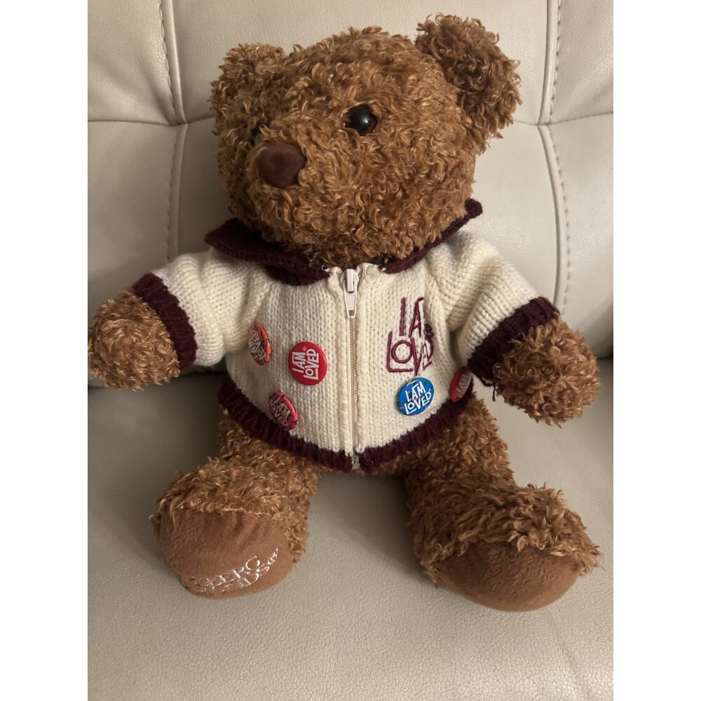 Helzberg Diamonds Teddy bear, I Am Loved Collection.